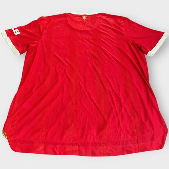 Adidas 2021/22 Manchester United Home Jersey Authentic Red Mens size XL H31090 - Picture 9 of 12